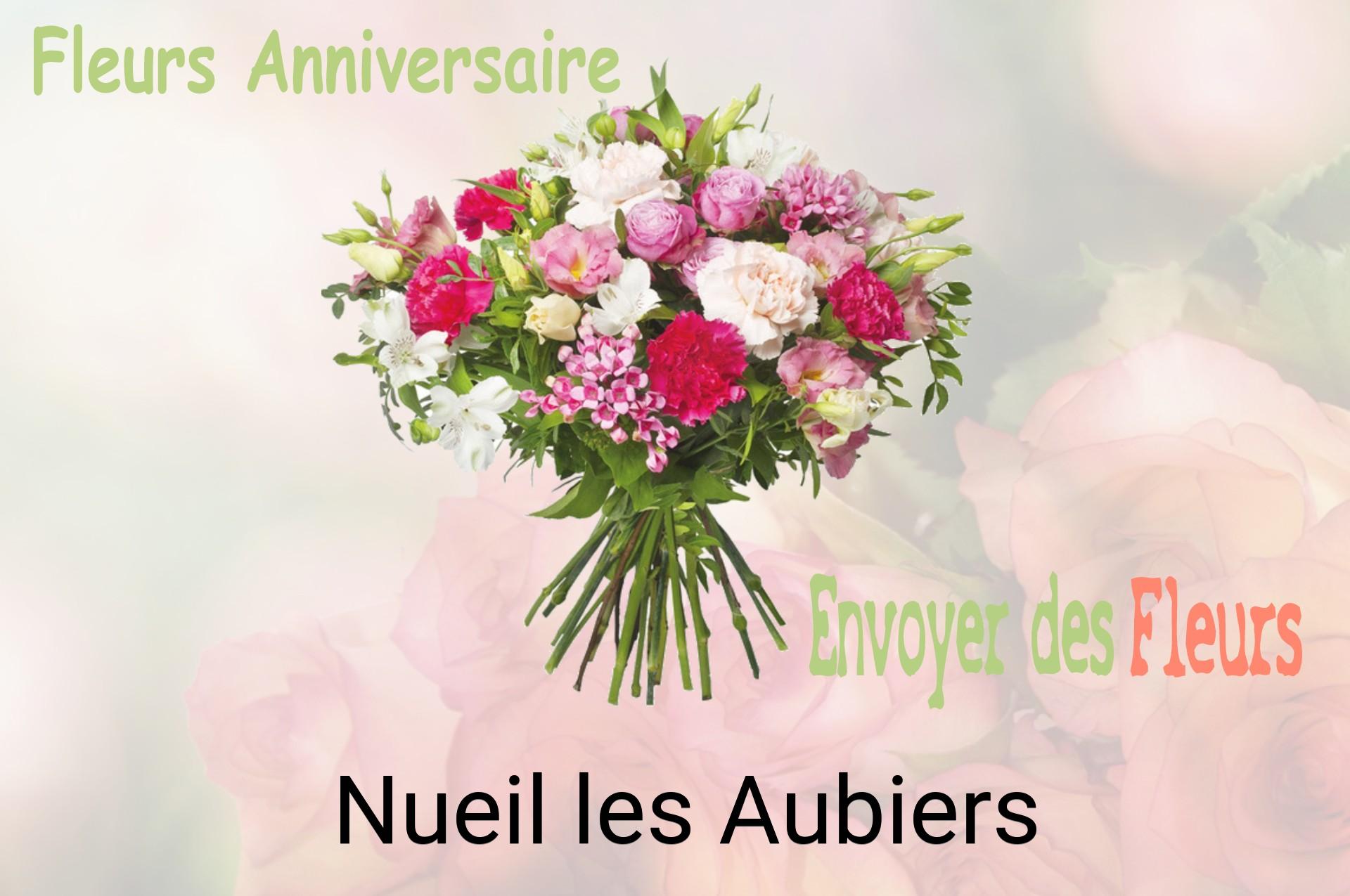 Bouquet de fleurs d’anniversaire livré à Nueil-les-Aubiers