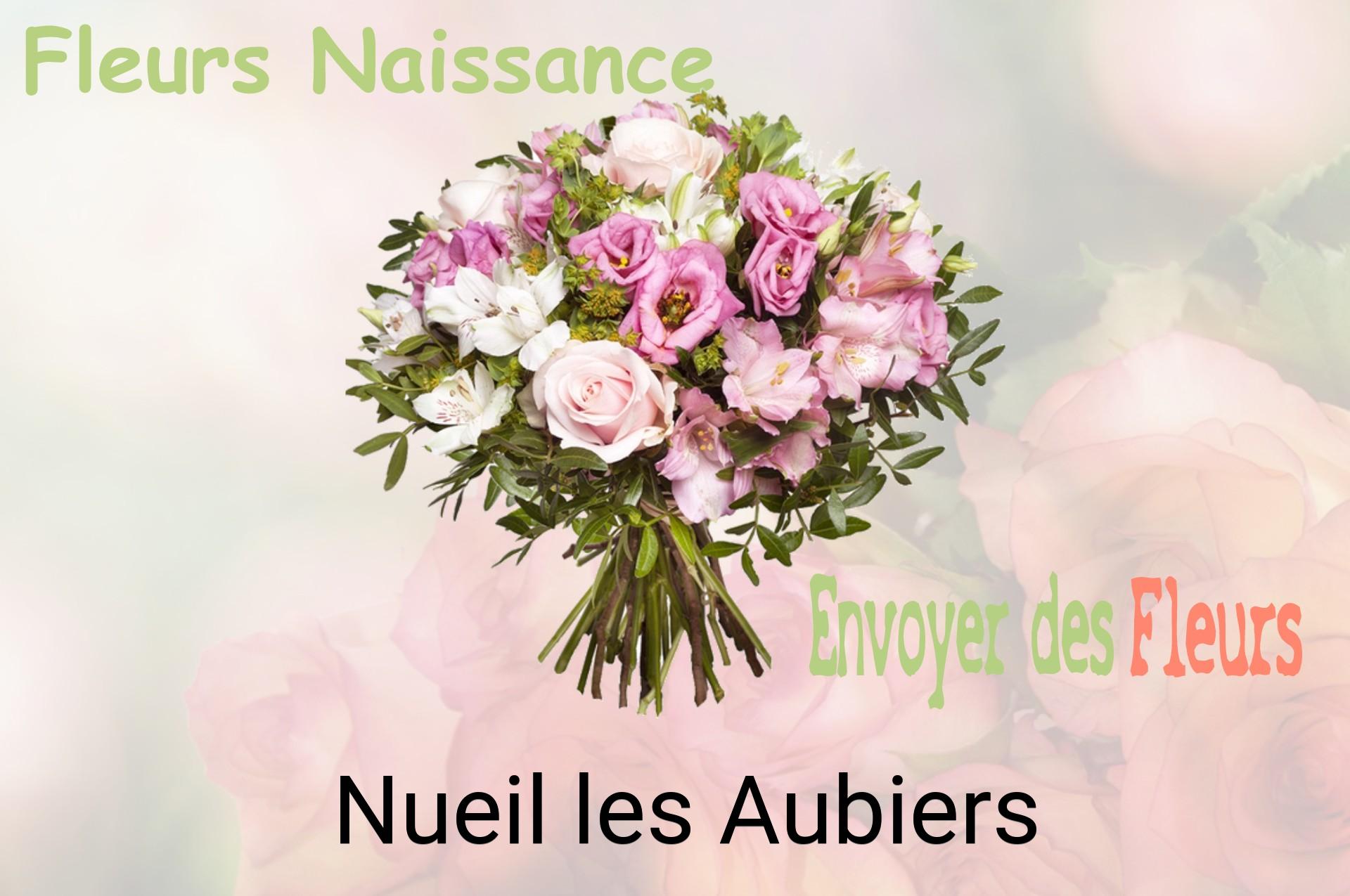 Bouquet de fleurs de naissance livré à Nueil-les-Aubiers