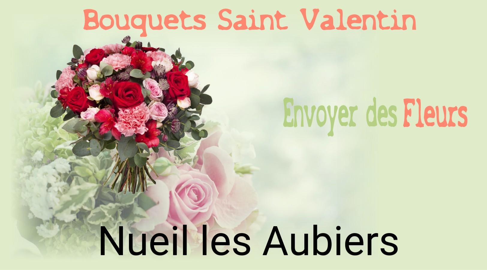 Roses de Saint-Valentin livrées à Nueil-les-Aubiers